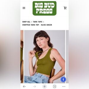 Big Bud Press Bedroom Tank - XXS